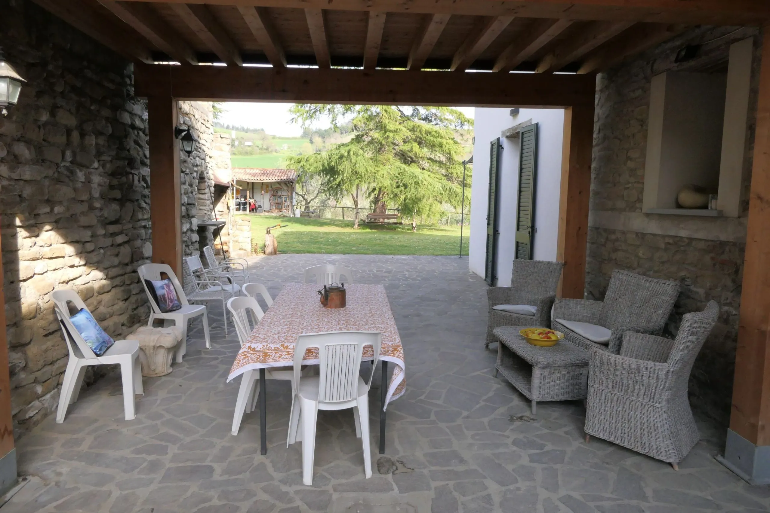 Festveranda mit Ausstattung – Foto 28 – Agriturismo Re Piano