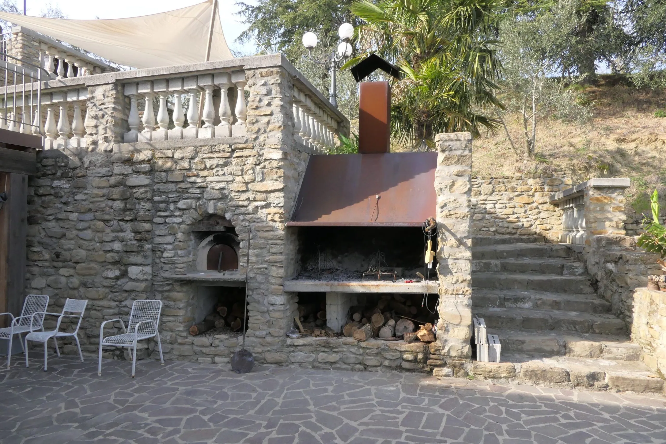 Festveranda mit Ausstattung – Foto 27 – Agriturismo Re Piano