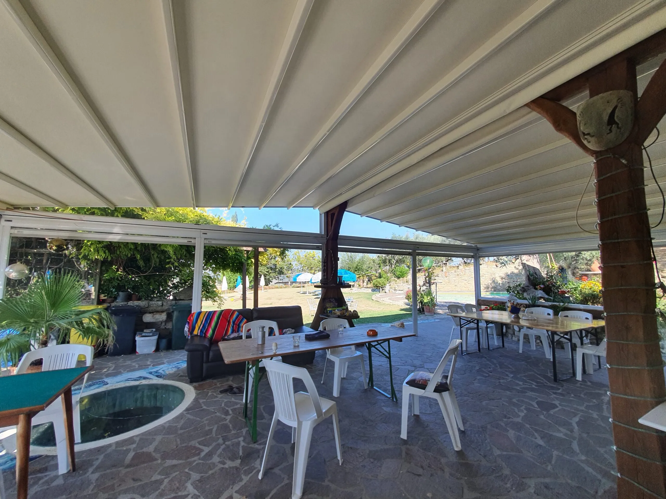 Festveranda mit Ausstattung – Foto 17 – Agriturismo Re Piano